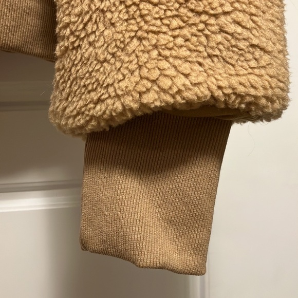 NWT Stitch and Feather Signature8 Fluffy Oversized Teddy Bear Hoodie Jacket - Picture 4 of 16